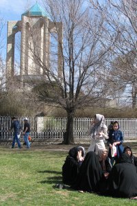 Mausoleums des Dichters Baba Taher