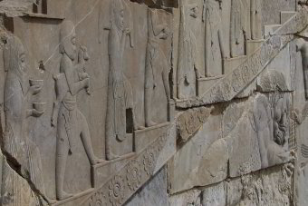 Relief der Priester Relief der Priester