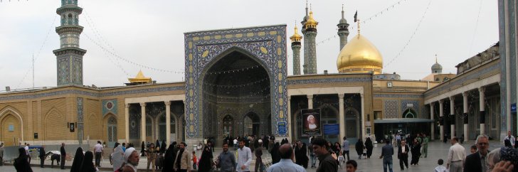 Fatima al-Masumeh' Moschee in Qom Fatima al-Masumeh' Moschee in Qom