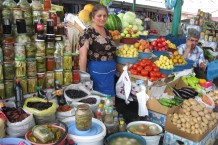 Bild: Rast auf einem Markt Bild: Rast auf einem Markt