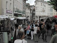 Bild: Auf dem Markt in St.Marcellin