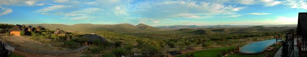 Bild: Panorama von der Opuwo Lodge Bild: Panorama von der Opuwo Lodge