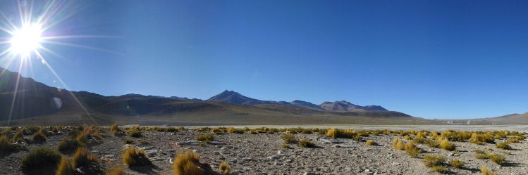 Bild: Panorama - Geysire El Tatio