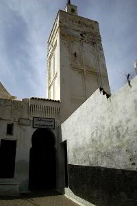 Eine Moschee in Moulay Idris