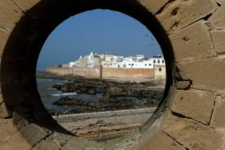 Blick auf einen Teil von Essaouira