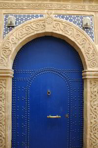 Schöne Tür