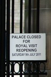 oder halt eine Royal Visit