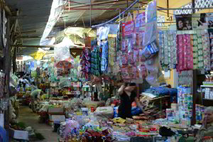 Auf dem Markt von Mai Chau