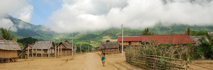 Im Dorf Payong