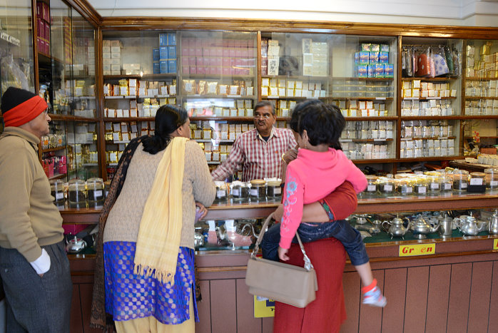 Hier haben wir Darjeeling-Tee gekauft