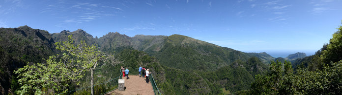 Bild: Panorama vom Miradouro Balcoes