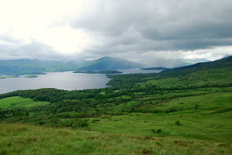 Bild: Blick auf Loch Lomond