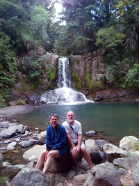 Bild: Waiau Wasserfall Bild: Waiau Wasserfall