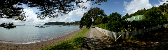 Bild: Russell vom South Strand aus Bild: Russell vom South Strand aus