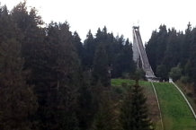Bild: Die Adlerschanze in Schönwald