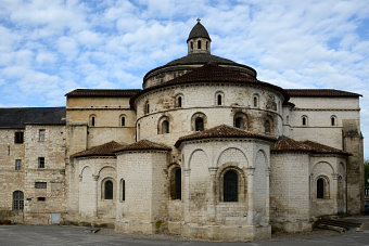 Bild: Die Abteikirche Sainte-Marie