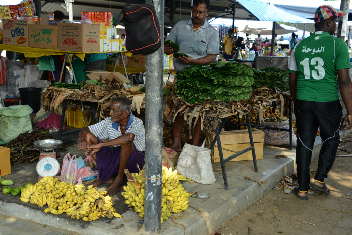 Bananen und Betelnüsse