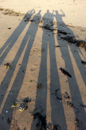 Bild: Selfie auf Omey-Island