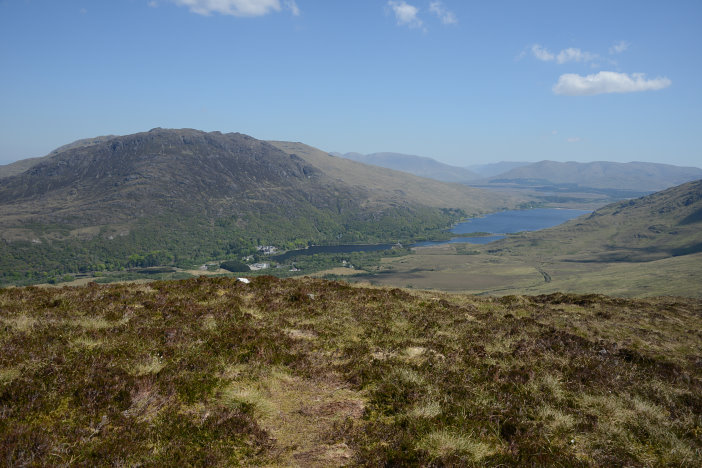 Kylemore Abbey von oben