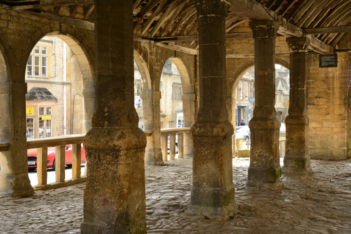 Die alte Markthalle in Chipping Campden