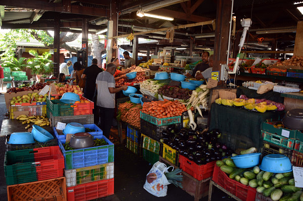 Auf dem kleinen Markt