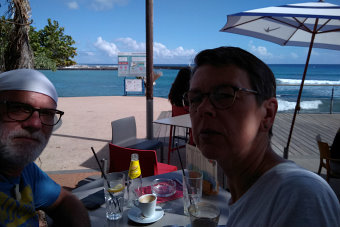 Bild: Ein Café an der Flaniermeile Bild: Ein Café an der Flaniermeile