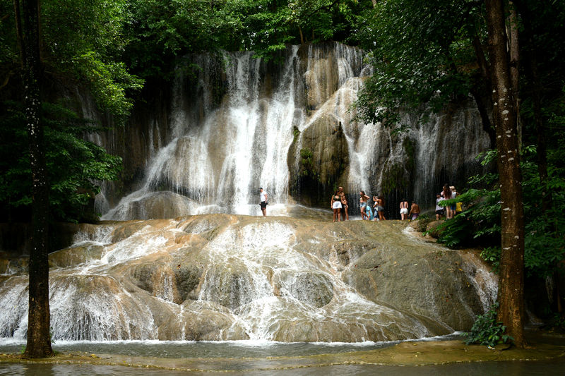 Wasserfall 'Sai Yok Noi' in Namtok