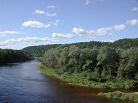 Bild: An der Gauja Bild: An der Gauja
