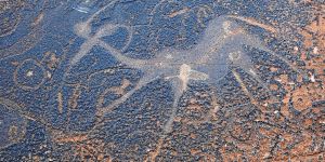 Bild: Felszeichnungen bei Twyfelfontein Bild: Felszeichnungen bei Twyfelfontein