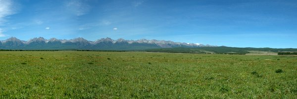 Bild: Panorama der Berge