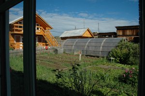 Bild: Blick aus unserem Schlafzimmer