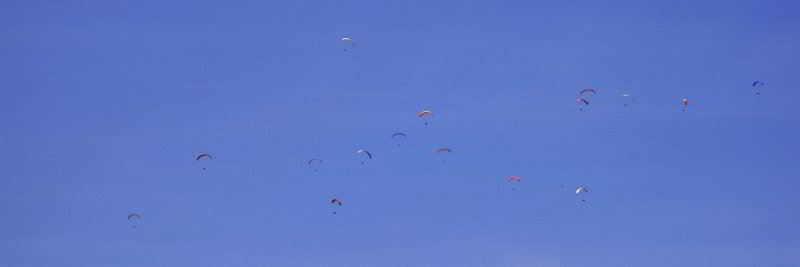 Bild: Paraglider zu Hauf Bild: Paraglider zu Hauf