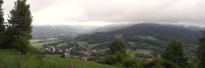 Bild: Der Brotjacklriegel in Wolken Bild: Der Brotjacklriegel in Wolken