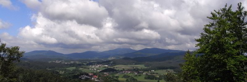 Bild: Ausblick unterwegs Bild: Ausblick unterwegs