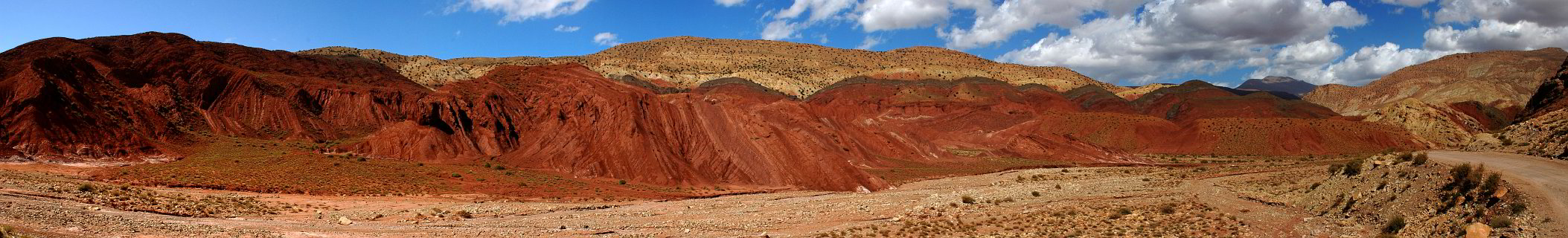 Landschaft im Hohen Atlas