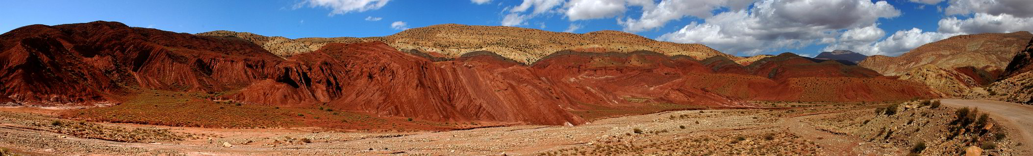 Landschaft im Hohen Atlas