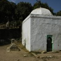 Marabout in der Nekropole von Chellah Marabout in der Nekropole von Chellah