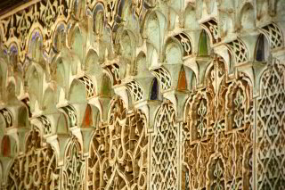 Ornamente im El Bahia Palast Ornamente im El Bahia Palast