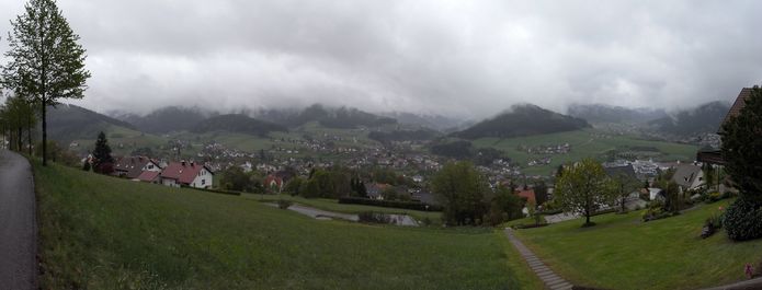 Immernoch Wolken über Baiersbronn