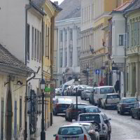 Strasse im Burgviertel Strasse im Burgviertel