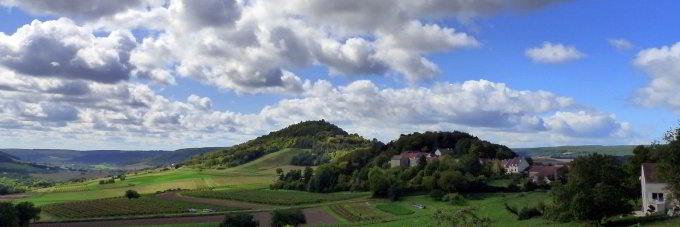 Hügelige Landschaft