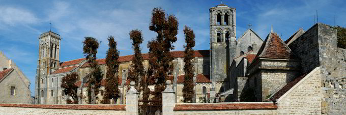 Basilika Sainte-Marie-Madeleine in Vézelay Basilika Sainte-Marie-Madeleine in Vézelay