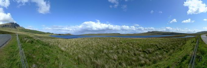 Panorama mit dem Old Man of Storr Panorama mit dem Old Man of Storr