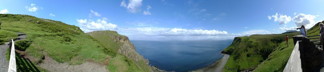 180° Panorama nach Osten hin