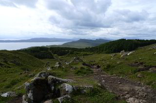 auf der Wanderung