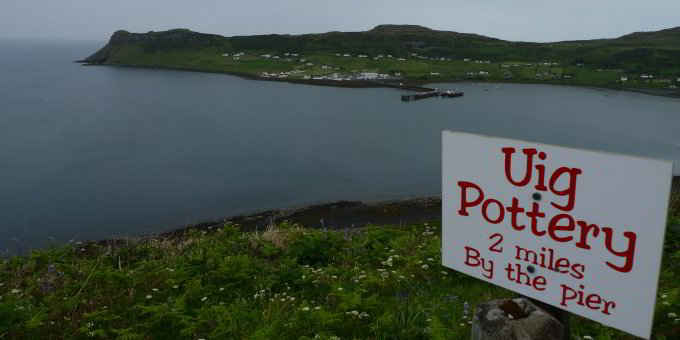 Blick auf deas verregnete Uig Blick auf deas verregnete Uig