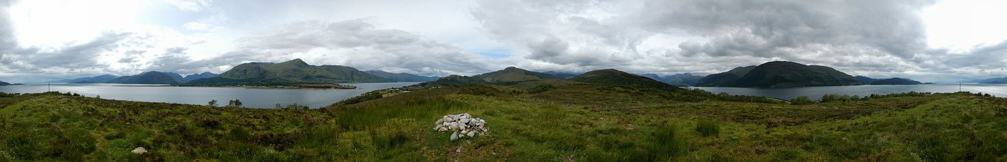 360°-Panorama vom Cowhill 360°-Panorama vom Cowhill
