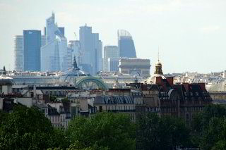 Grand Palais und La Défense