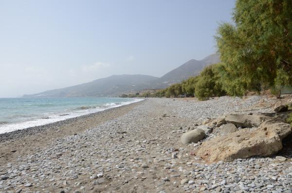 Am Strand in Keratokambos