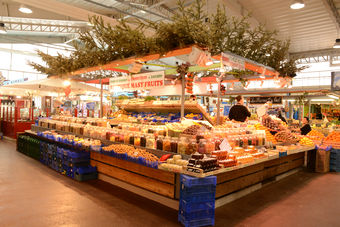 Bild: In der Markthalle Bild: In der Markthalle